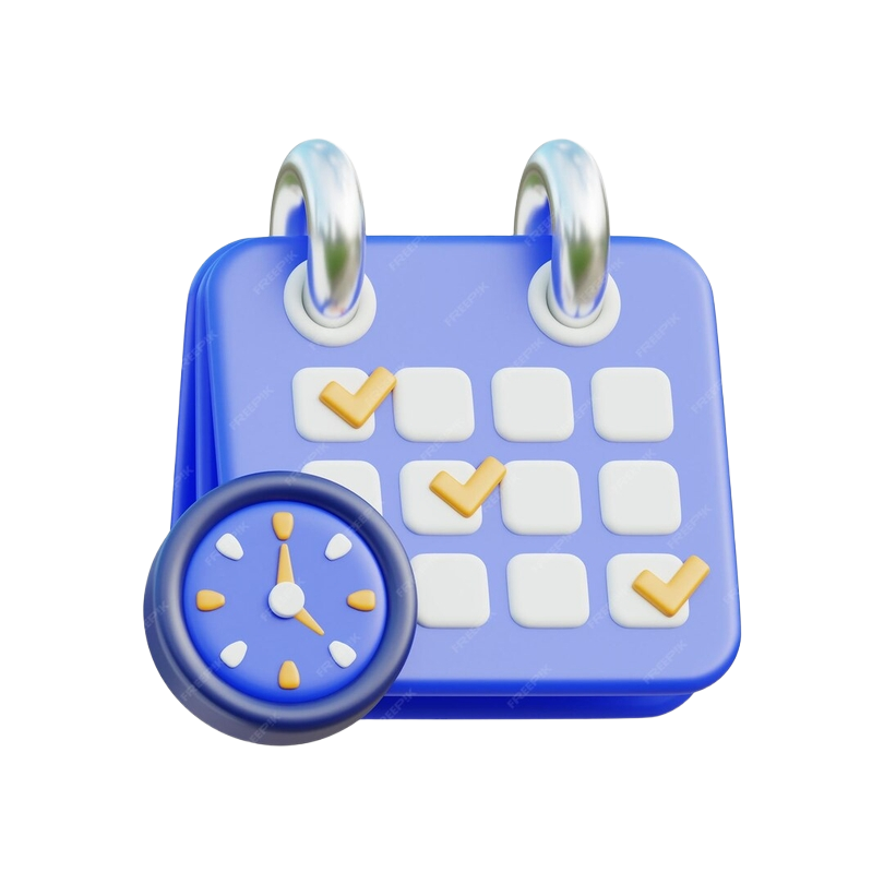 3D Calendar Icon